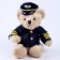 Soft toy "Little Friend", Bear pilot