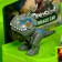 Parking "Dinosaur", in a backpack, with a helicopter platform, 1 dinosaur, 1 machine