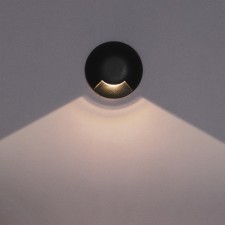 Тротуарный светильник Arte Lamp Piazza A3221IN-1BK, LED, 1 Вт, 6х6х5.5 см, 30 Лм, чёрный