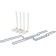 The bracket Stout SMB-0002-000002, for collectors, universal, adjustable, 2 pcs.