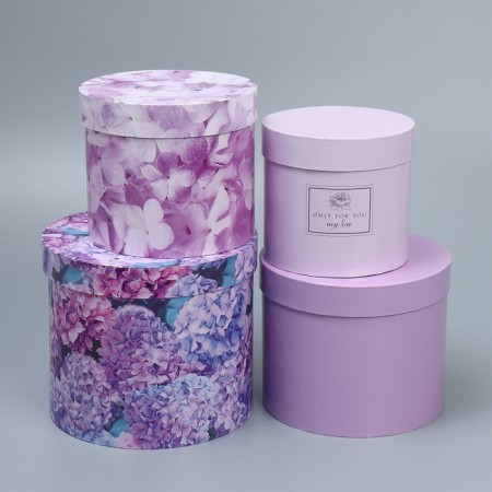A set of hats for colors 4 in 1, gift packaging, Lavender, 14 x 13 cm - 20 x 17.5 cm-3