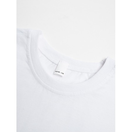 Male T-shirt Collorista, density 145g/m2, white color, size 50-52-5