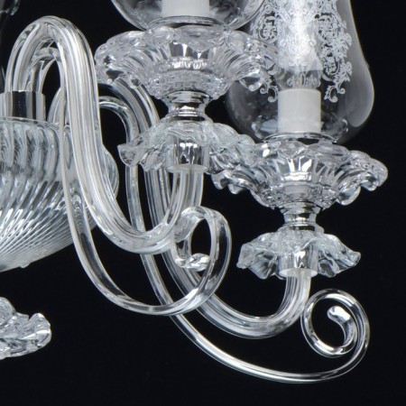 Ella chandelier, size 60x190x60 cm, 200W 5XE14 IP 20-11