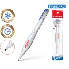 10 ml corrector handle, Erich Krause Arctic White, with a metal tip, in a bag