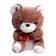 Soft toy "Bear", 20 cm, Mix colors