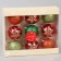 Set of balls plastic D-6 cm, 9 pcs "Adele" snowflakes, mix