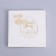 Paper “Light Easter” napkins, gold embossing, 25 × 25 cm, in a set of 20 pcs.