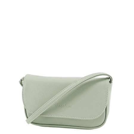 Messenger bag, valve department, gray color 11x20x6cm-2