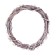 Liana dry, wreath - 10 cm, white color