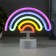 Night -bearing "Rainbow" LED from batteries 3AA (not in the kit) 19.3x8.5x23 cm Risalux