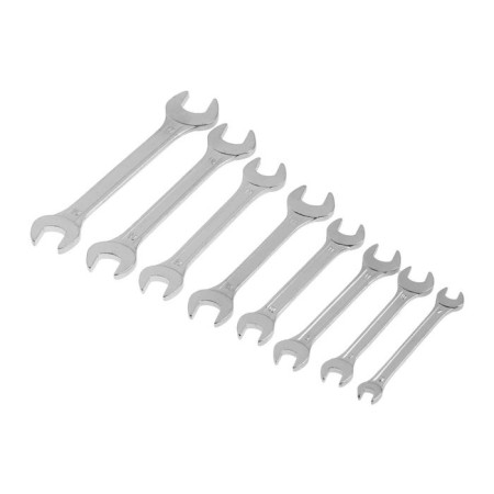 A set of Rozhkov keys in the tundra holder, chrome -plated, 6 - 17 mm, 8 pcs.-1