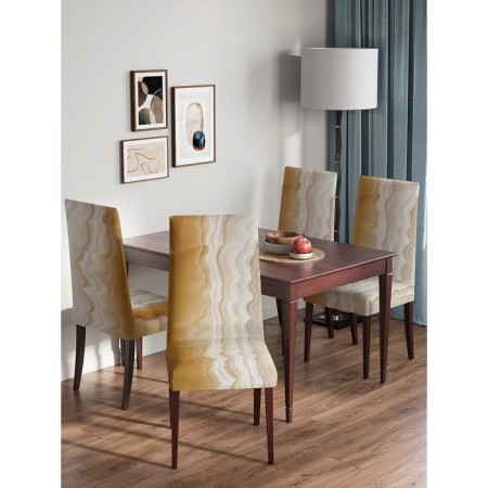 Czech for a chair "Underwater Reef", decorative, velor-3