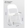Folding stool S-2589 white