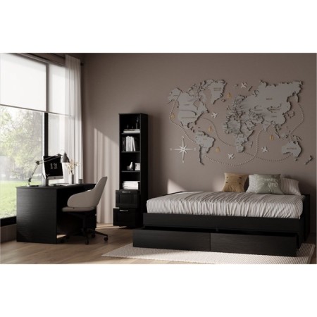 Box rolling under the Orion bed, 60 × 60 cm, the color of the oak wenge-2