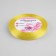 Satin tape, 10 mm × 23 ± 1 m, color yellow No. 15
