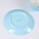 Service Porcelain Tea Dauline "Vivien", 12 objects: 6 cups 200 ml, 6 saucer d = 15 cm, blue color