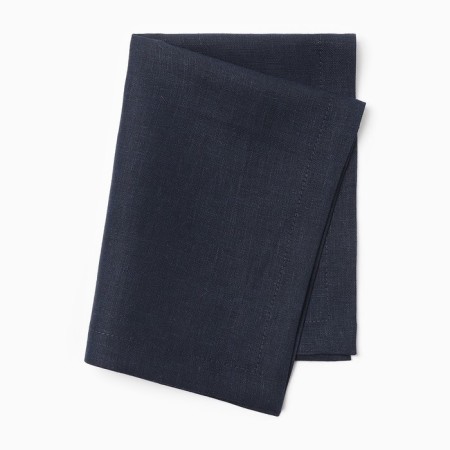 Set of Ethel Linen Collection Ethel 30x40 cm - 4 pcs, dark blue, 100% flax 170 g/m2-2