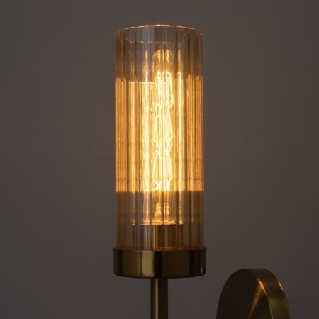 Bra "Levona" E27 40W gold 43x12x12cm-4