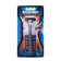 Shaving machine, Super-Max Kwik 3, many times. Station+4 shift cartridge with a triple blade.