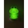 Non-light nightlight NN-608-SW-GR in a socket with a switch, color is green