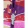 Ski costume for a girl, height 140 cm, purple color