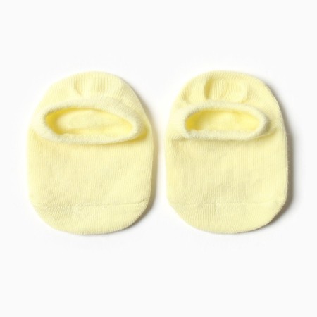 Children's socks with stoppers Minaku, color yellow, rr 11 cm