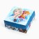 Gift folding box with 3D, cold heart, 15x15x7 cm