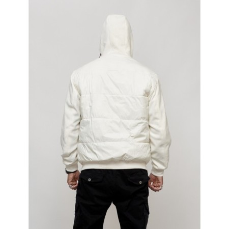 Sports male jacket, size 50, white color-10
