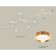 AMBRELLA LIGHT, TRADITIONAL DIY, XB9055152, 6XGX53, white sand color, yellow polished gold.