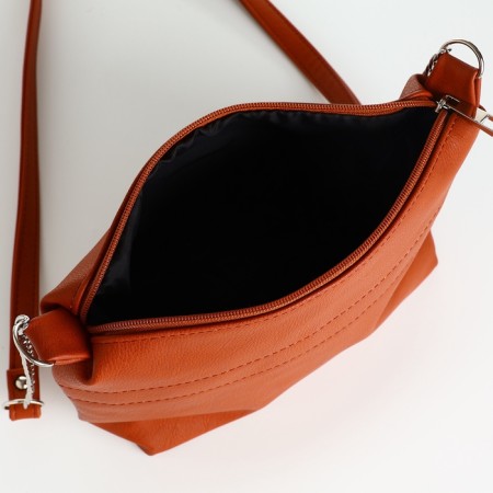 Bag Cross-Bodi with a zipper, the color is red-9