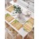 Set of napkins for setting the table "Bamboo leaves", rectangular, size 32x46 cm, 4 pcs