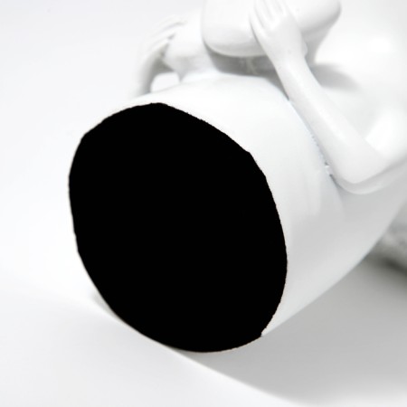 Figure Polystone "Love" Color White 12 x 6.5 x 22 cm-4