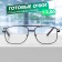 Ready glasses GA0663 (color: C1 metallic; diopter: + 3.5; tint: no)