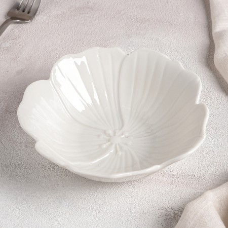 Ceramic “Flower” ceramic dish, 15.5 × 4.5 cm