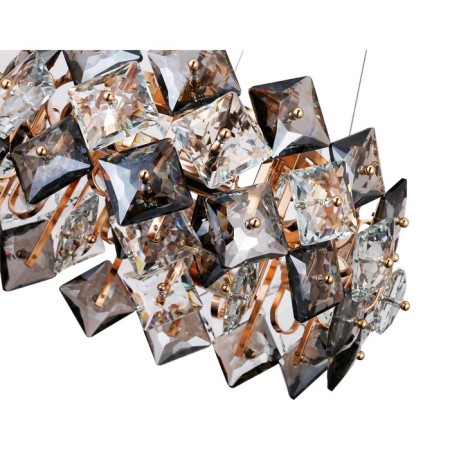 Crystal chandelier with Ambrella Light, Traditional, Tr5185, E14, Gold color-4