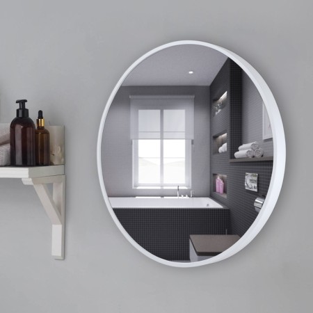 Silver mirror, wall, 50 × 4 cm