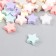 Beads for creativity plastic "Star. Pastel" Pearl set 20 g 0.5x1x1 cm