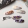 Invisibility for Herty hair (set 6 pcs) marble pattern, 5.5 cm