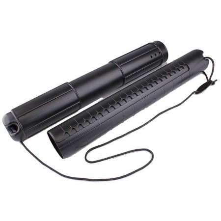 Telescopic tube on the cord "Istanm", a0, diameter 90 mm, length 700-1100 mm, black-1