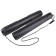 Telescopic tube on the cord "Istanm", a0, diameter 90 mm, length 700-1100 mm, black