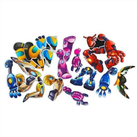 Velcro game "My robots"-2