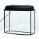 Aquarium "TV" with a lid, 30 liters, 46 x 20.1 x 36.5 cm, black