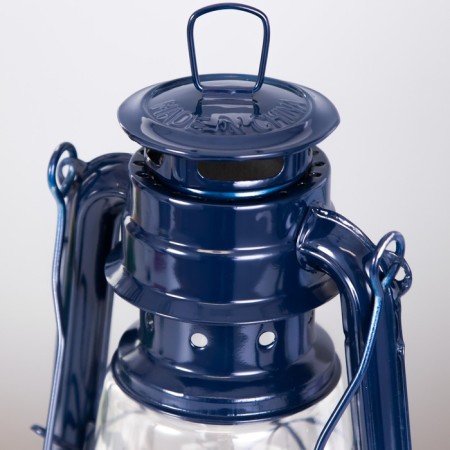 Kerosene lamp decorative blue 11.5*15*25 cm Risalux-4