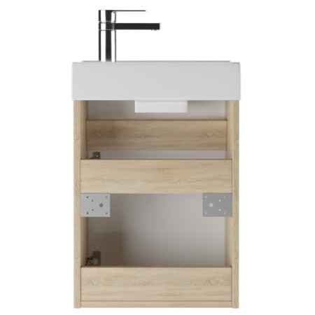 Tumba Iceberg Dream with the Yenisei sink 40, without a box, suspended, sonoma oak-2