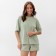 Women's costume (T -shirt and shorts) KAFTAN PLUSHY p. 48-50, green