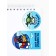 Magnetic bookmarks for books, 2 pcs. "Young hero"
