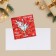 Mini-postcard "My Bunny", 7 x 7 cm, New Year