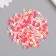 Beads for the creativity of PVC "Ring. Percore. Pink sunset" Set ≈ 330 pcs 0.1x0.6x0.6 cm 989737