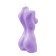 Interior candle Pecado BDSM "Women's torso" 850 gr, purple