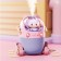 Air humidifier Luazon HM-7 Luno Road, 200 ml, USB Type-C, pink